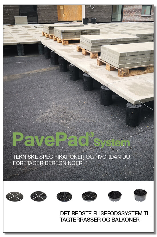 Download brochurer for tekniske specifikationer af PavePad