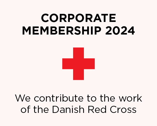 Pave-Systems - Adhésion corporative 2024 à la Croix-Rouge danoise